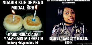 Babi bertingkah seperti manusia tidur harus pake bantal diduga ngepet tak bisa kembali ke. Yang Ngerasa Pasti Bakal Tersindir Dengan 9 Meme Traktiran Ini Iya Nggak Rancah Post