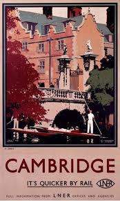 Cambridge Retro Travel Poster Vintage Travel Posters Posters Uk
