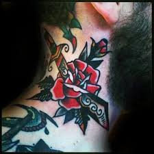 As stated above, rose tattoos for men are extremely flexible, so they can easily be included rose tattoo on hand, arm, forearm, sleeve, back, chest, and neck. 50 Traditional Neck Tattoos For Men Old School Ink Ideas