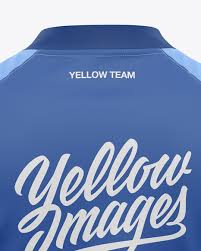 Download Men S Quarter Zip Sports Jersey Mockup Back View In Apparel Mockups On Yellow Images Object Mockups