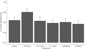 Stink bugs may also be a problem, unfortunately there are no good chemicals for stink bug control for home owner use. Combining The Use Of Trap Crops And Insecticide Sprays To Control The Tarnished Plant Bug Hemiptera Miridae In Strawberry Rosaceae Fields The Canadian Entomologist Cambridge Core