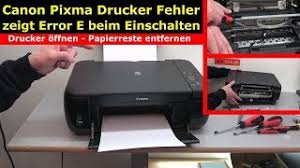 Due to its slim and conservative dimension, it is immaculate where the area is constrained on the workspace. Canon Pixma Drucker Fehler Error E E03 Wird Im Display Beim Einschalten Angezeigt 4k Video Youtube