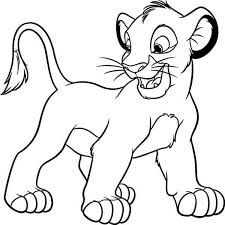 Coloring page simba coloring page preschool pages print color. Disney Baby Simba Coloring Page Coloring Pages For Kids Lion Coloring Pages Lion King Drawings Lion King Art
