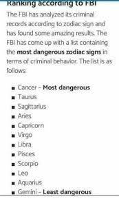The cancer zodiac sign is ruled by water and like the other water signs (scorpio and pisces), cancers are guided by the moon. Which Is The Most Dangerous Zodiac Sign And Why Quora