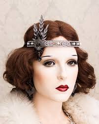 Great Gatsby Headband Rose Gold Flapper Headpiece Great Gatsby Headpiece  Wedding Headpiece 1920s Headpiece Great Gatsby Party