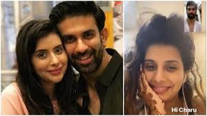 Rajeev Sen shares pic from video call with wife Charu Asopa after she  accused him of leaving her alone, running away to Delhi