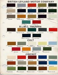 Pin By Norvan Curtis On Triumph Tr6 Car Paint Colors