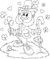 Foster the literacy skills in your child with these free, printable coloring pages that can be easily assembled into a book. 20 Free Printable Leprechaun Coloring Pages Everfreecoloring Com