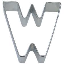 In the last month we've been moving away from the cookie cutter design. Letter W Cookie Cutter Cookie Cutter Experts Since 1993