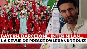 This is alexandre ruiz by bril baptiste on vimeo, the home for high quality videos and the people who love them. Bayern Barcelona Lukaku The Press Review Of The Day By Alexandre Ruiz 12 02 Bein Sports France Today24 News English