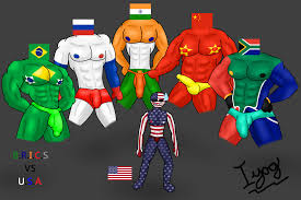 Rule34 - If it exists, there is porn of it  china, big, brazil  (countryhumans), china (countryhumans), russia (countryhumans), united  states of america (countryhumans)  4018473