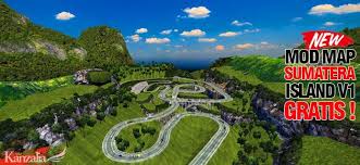 Download Mod Map Sumatera Island Ets2 V1 Gratis Indonesia Jalur