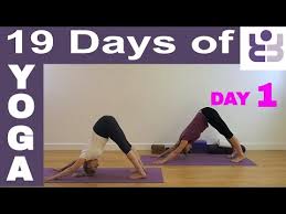 19 Days Of Yoga Day 1 Iyengar Yoga Sequence Youtube In 2020 Yoga Day Iyengar Yoga Yoga Sequence For Beginners