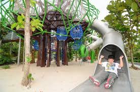 Stunning Nature Centric Children S Garden Opens At Singapore S Gardens By The Bay Gardens By The Bay Playground Design Kids Playground