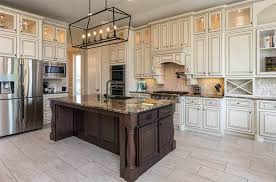 Wood finished cabinets date themselves quickly based on the undertone of the wood. Distressed Kitchen Cabinets Design Pictures Designing Idea