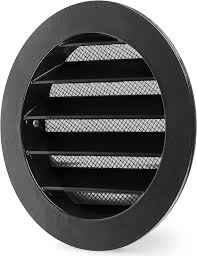 Calimaero® Wsgb Soffit Vents 4 Inch Black Round Grille Vent Cover - Soffit  Air Vent With Built-In Insect Screen Mesh Fits Only With Metal Ducts -  Amazon.Com