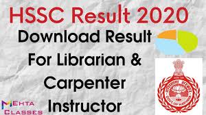 Isha kamboj secretary haryana staff selection commission. Hssc Results Librarian And Carpenter Hssc Results