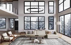 A bare wood ceiling gives this otherwise sleek living room a more rustic feel — not everything has to be exactly the same tone to work together. Modern Rustic Midcentury Modern Scandinavian Living Room Design By Have Scandinavian Design Living Room Living Room Scandinavian Interior Design Living Room