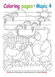 Explore classics like head and shoulders, relax with a saxophone coloring page, or learn a christmas carol. Coloring Books Page 4 A Learn About Music With Teddy The Beara Educational Elementary Game Stock Photo Picture And Royalty Free Image Image 99048414