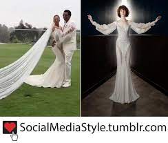 Beyonce S Galia Lahav Wedding Vow Renewal Dress Vow Renewal Dress Fall Wedding Gowns Bohemian Wedding Gown