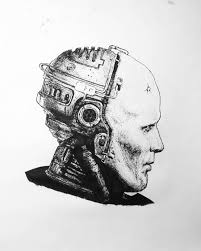 Robocop Robots Drawing Cyberpunk Art Robot Concept Art