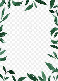 An full page border illustrated with delivery men with country names alongside them. Round White And Green Floral Illustration Flower Tulip Painted Green Leaves Border Border Watercolor Painting Frame Png Pngwing