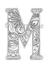 Coloring books for adults have become a popular trend lately. Fancy Letter J Coloring Pages For Adults
