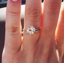 Pin By Candace Mahina On Holy Matrimony Round Solitaire Engagement Ring Diamond Engagement Ring Thin Band Solitaire Engagement Ring
