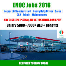 Enoc Careers And Job Vacancies In Dubai Package Salary 5000 7000 Aed Visa Flight Ticket Accommodation Available Jobs Office Assistant Job How To Apply