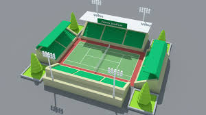 Simplepoly Stadium Kit 3d Model Stadium Stadium Design Stadium Architecture