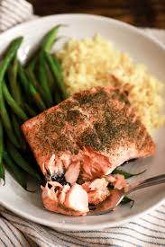Pan Seared Salmon In A Cast Iron Skillet Recipe In 2020 Seared Salmon Recipes Salmon Recipes Pan Seared Healthy Pans