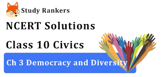 Ncert Solutions For Class 10 Ch 3 Democracy And Diversity Civics