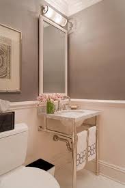 Chair Rail Design Ideas Pictures Remodel And Decor Powder Room Design Powder Room Small Traditional Bathroom