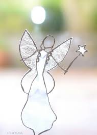 Pin Von An Li Auf Printemps Basteln Mit Papierdraht Weihnachtsengel Drahtkunst