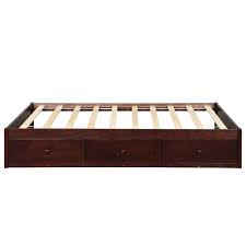 Cheap beds, buy quality furniture directly from china suppliers:twin size platform storage bed 3 drawers more storage space for bedroom apartment solid wood sturdy mdf and composite wood enjoy free shipping worldwide! Twin Size Platform Storage Bed With 3 Drawers