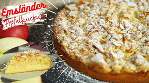 Cakes like these are often called mittwochskuchen (wednesday cakes) because they can easily be made during the week when time is short. Einfach Und Lecker Emslander Apfelkuchen Mit Mandelstreusel Einfacher Apfelkuchen Sehr Saftig Youtube