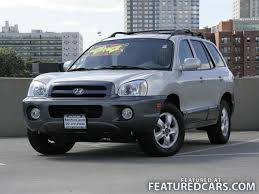 Arctic blue/cool gray cladding, black. 2005 Hyundai Santa Fe 6 Bestcarmagz Net