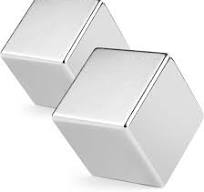 DIYMAG 1" Cube Neodymium Magnets, One Inch Cube Rare Earth Magnet - Grade N52, Pack of 2