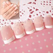 You can wear your acrylics short and if they can't be achieved naturally, acrylic nails are the obvious solution. 24pcs Natural White French Fake Nails Short False Acrylic Nail Tips Full Cover Manicure Artificial Nails Nail Art Tips Wholesale False Nails Aliexpress