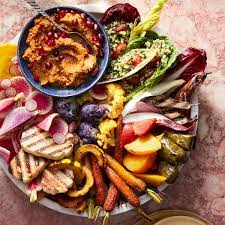 Date night dessert fondue platter for two. Party Platter Ideas Snack Tray Dinner Recipes Rachael Ray In Season