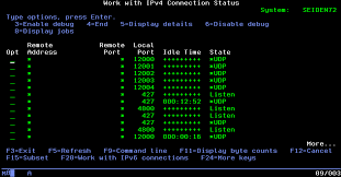 Netstat is powerful and can be a. Looking At Network Connections On Ibm I With Netstat Seiden Group