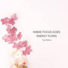 Maybe you would like to learn more about one of these? Where Focus Goes Energy Flows Tony Robbins What Are You Giving Attention To Focus Love Grind Grit Success Entrepreneur Personalorganizer Glenview