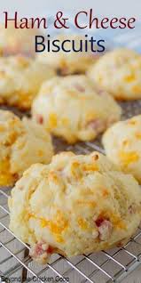 ham and cheese biscuits recipe