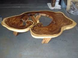 Two tones slab coffee table 1 by dyag east. Exceptional Organic Coffee Table Mecox Gardens Coffee Table Wood Organic Coffee Table Wood Table