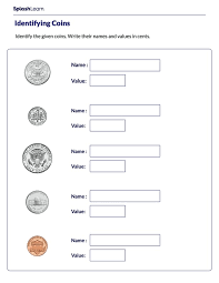 counting money worksheets for kids online splashlearn