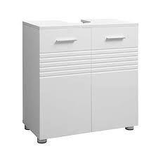 En.casa badezimmerschrank unterschrank waschtisch badmöbel weiß 60x60x30cm. Mua Vasagle Waschbeckenunterschrank Badezimmerschrank Badschrank Mit Doppeltur Und Verstellbarer Ablage Waschtisch Furs Badezimmer Sanft Schliessende Scharniere 60 X 30 X 63 Cm Weiss Bbk01wt Tren Amazon Ä'á»©c Chinh Hang 2020 Fado