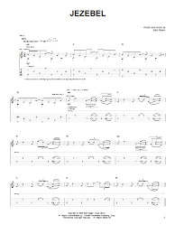 Iron Wine Jezebel Sheet Music Download Pdf Score 86136