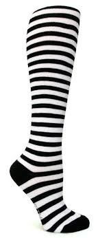Black And White Striped Knee High Socks Stripe Black White Knee High Shop By Style Browse Socks Black And White Socks Striped Knee High Socks White Knee Socks