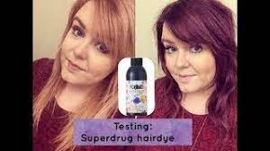 £5 worth of points when you spend £20 on selected haircare. Review Superdrug Hairdye Youtube