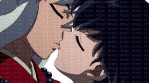 Inuyasha funny and kiss kagome. Inuyasha X Kagome Kiss Baiser Inuyasha Kagome Picmix